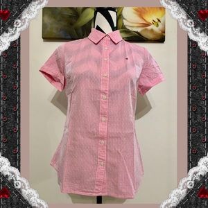 Tommy Hilfiger Button Down Pink Shirt